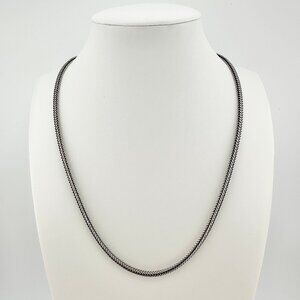 Konstantino Sterling Silver Necklace - 4mm - 18" - RARE